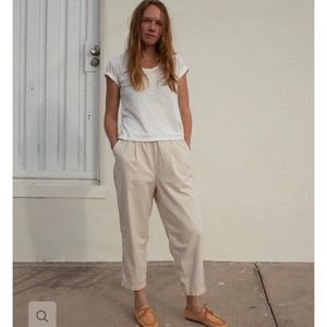 Esby Carly Pants in Natural
